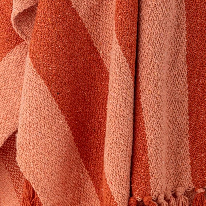 Manta Frello 130x160 cm, Naranja Bloomingville