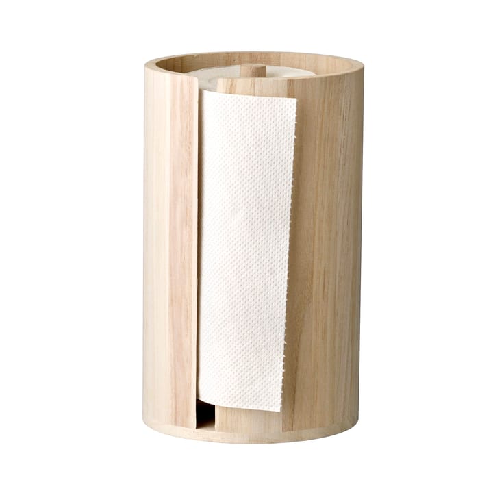 Tradineur - Portarrollos de madera para papel de cocina 28,5 x 12