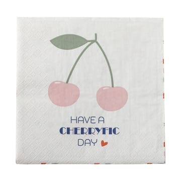 Servilletas de papel Cherry 20-pack - Rose - Bloomingville