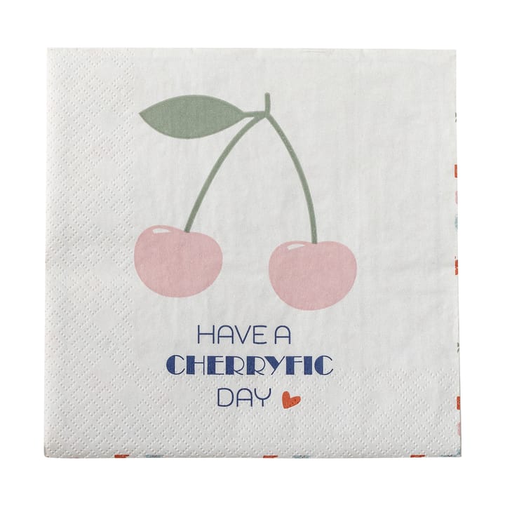 Servilletas de papel Cherry 20-pack, Rose Bloomingville