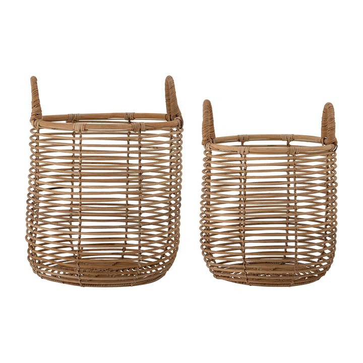 Set de 2 cestas Lyng, natural Bloomingville