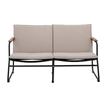 Sofá Hampton 127x71x76 cm - negro-beige - Bloomingville