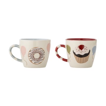 Taza Darby 20 cl, 2 piezas - Rojo - Bloomingville