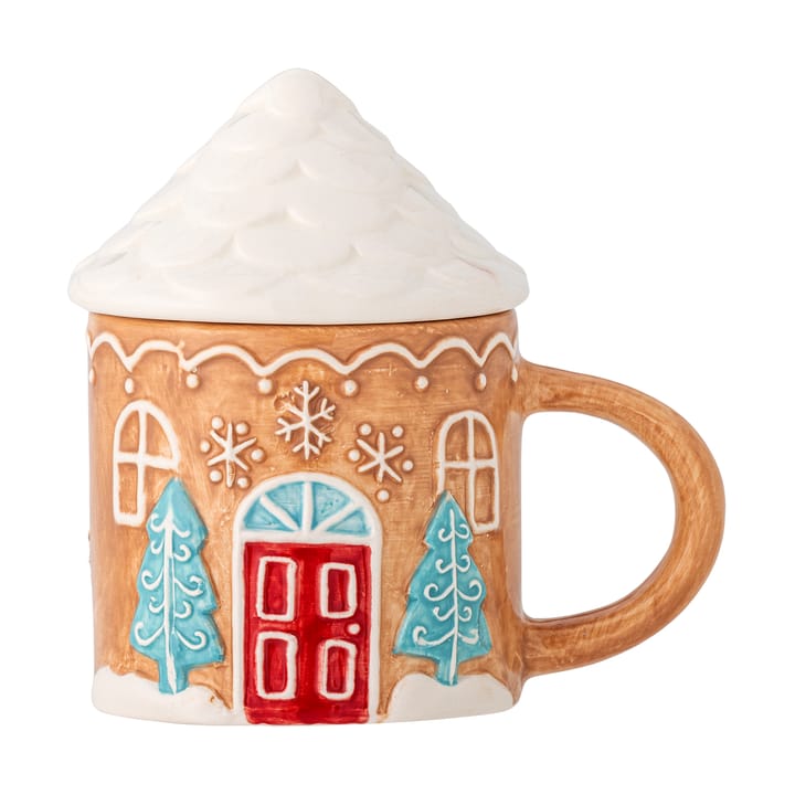 Taza Ginnie 29 cl - Marrón-blanco - Bloomingville