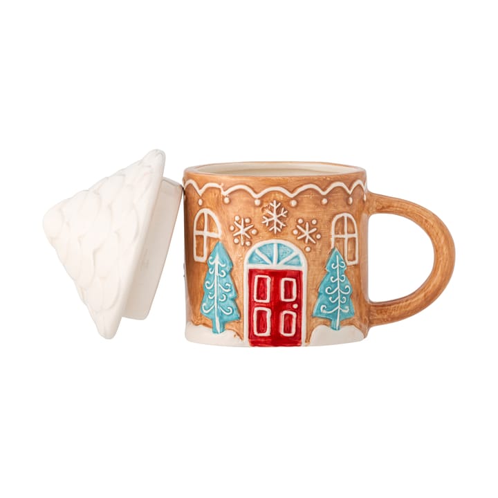 Taza Ginnie 29 cl - Marrón-blanco - Bloomingville