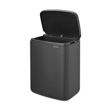 Cubo de basura Bo 12 L - Mineral Infinite Grey - Brabantia