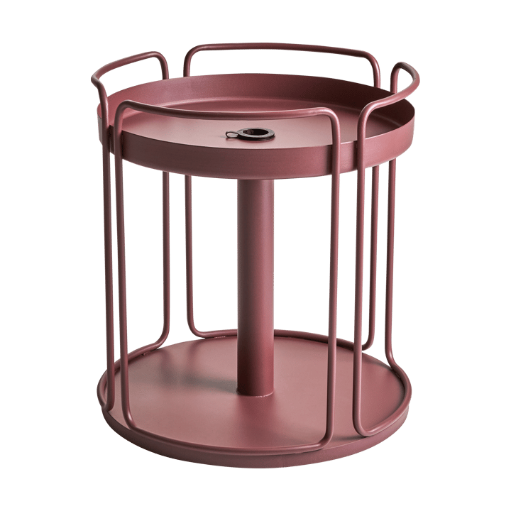 Mesa auxiliar y base para sombrilla Shady - Zin red - Brafab