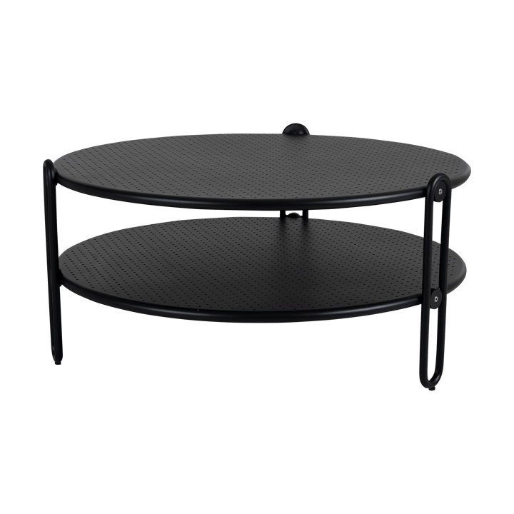 Mesa de centro Blixt - Negro Ø85 cm - Brafab