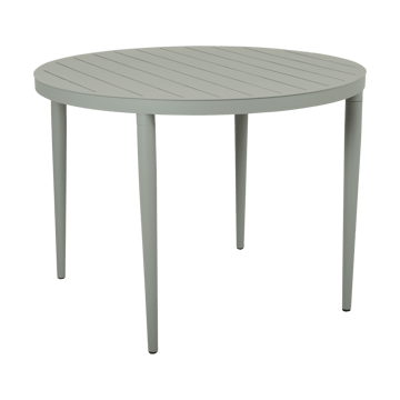 Mesa de comedor Bigby redonda - Dusty green Ø100 cm - Brafab