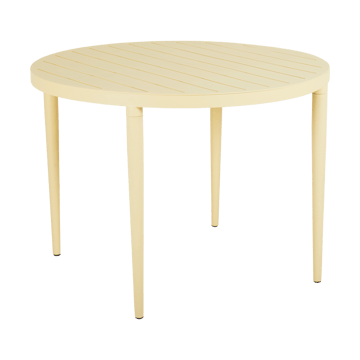 Mesa de comedor Bigby redonda - Lemon Ø100 cm - Brafab