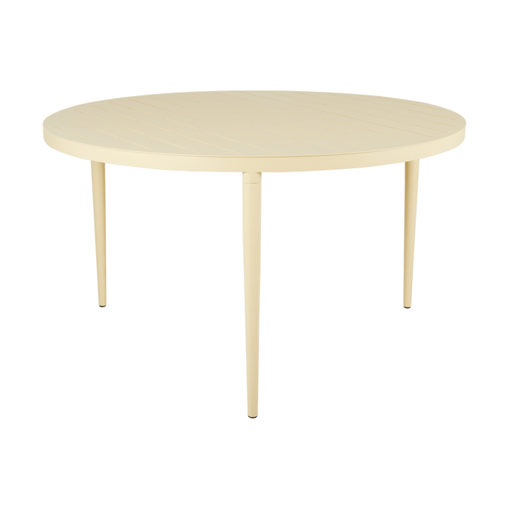 Mesa de comedor Bigby redonda, Lemon Ø130 cm Brafab