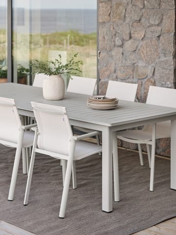 Mesa de comedor extensible Lomma - Light grey 194-312 cm - Brafab