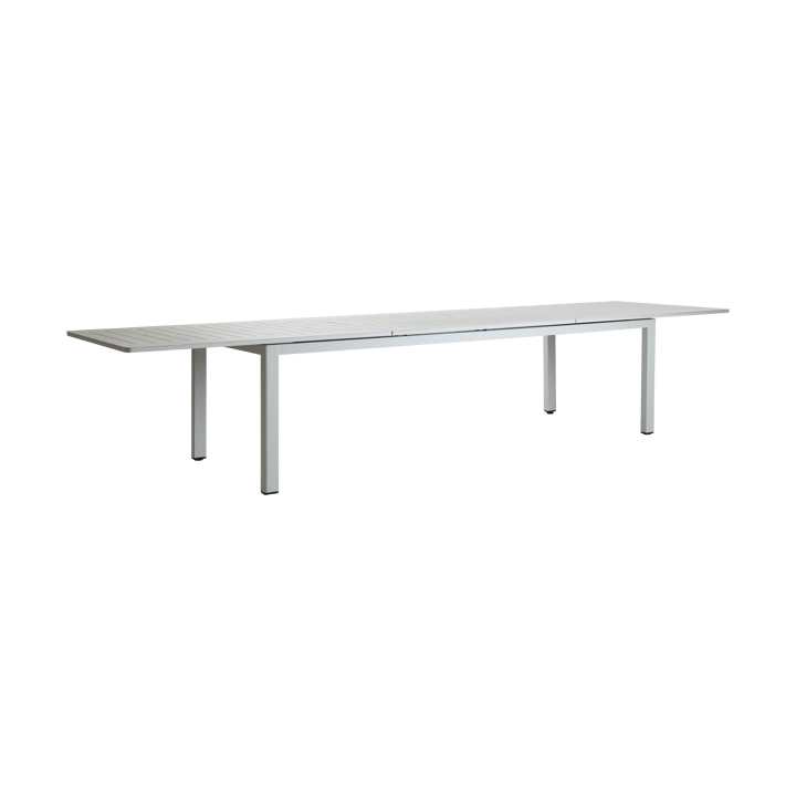 Mesa de comedor extensible Lomma, Light grey XL 260-380 cm Brafab