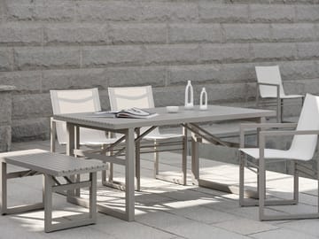 Mesa de comedor Vevi - Blanco 160 cm - Brafab