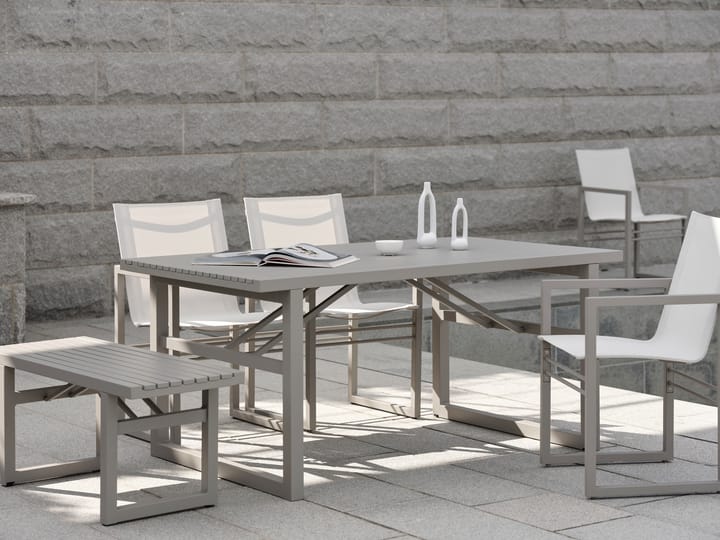 Mesa de comedor Vevi, Blanco 160 cm Brafab