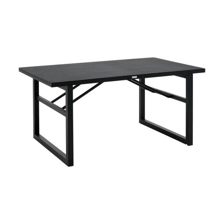 Mesa de comedor Vevi, Negro 160 cm Brafab