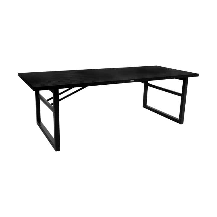 Mesa de comedor Vevi - Negro 230 cm - Brafab