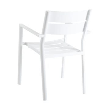 Silla con reposabrazos Delia - Blanco - Brafab