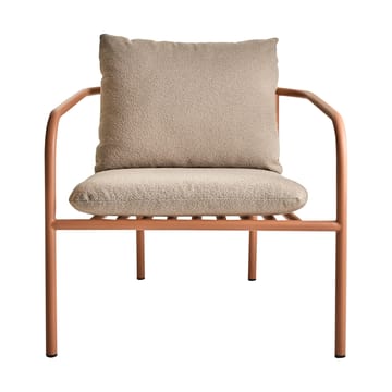 Sillón lounge Bendt - Teddy beige-peach - Brafab