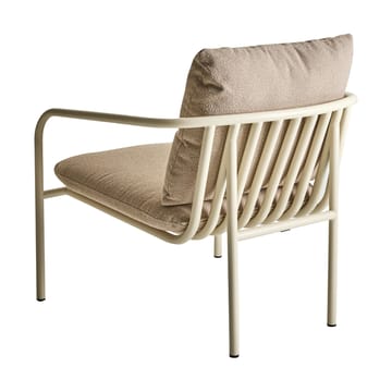 Sillón lounge Bendt - Teddy beige-pearl white - Brafab