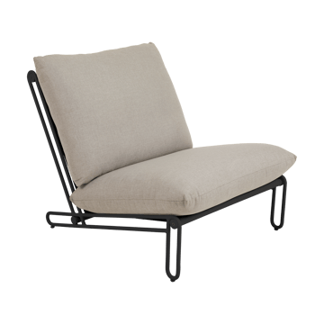 Sillón lounge Blixt - Negro-clay beige - Brafab