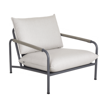 Sillón lounge Lerberget - Anthracite-fresno - Brafab