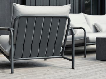 Sillón lounge Lerberget - Anthracite-fresno - Brafab