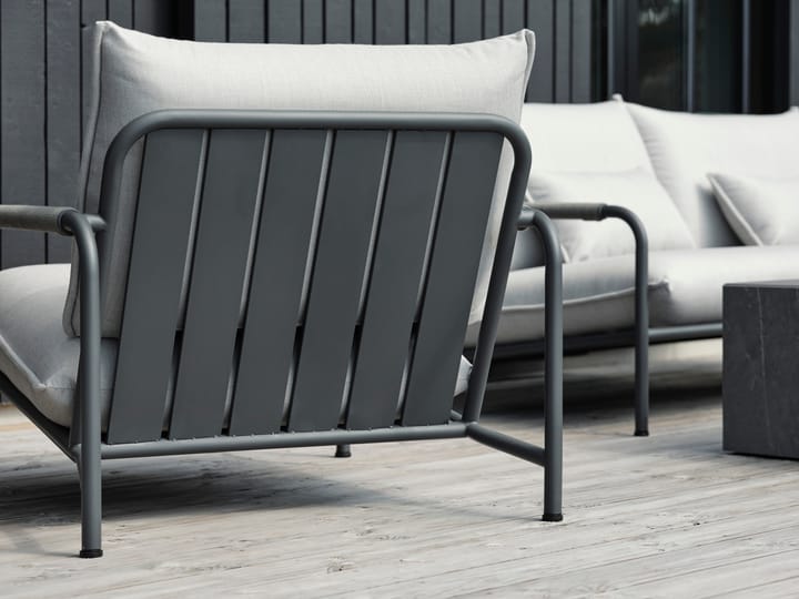 Sillón lounge Lerberget, Anthracite-fresno Brafab