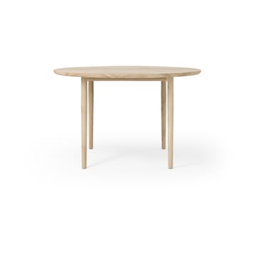 Mesa de comedor Arvr Ø120 cm - Roble aceitado blanco - Brdr. Krüger