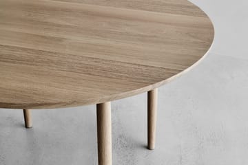 Mesa de comedor Arvr Ø120 cm - Roble aceitado blanco - Brdr. Krüger