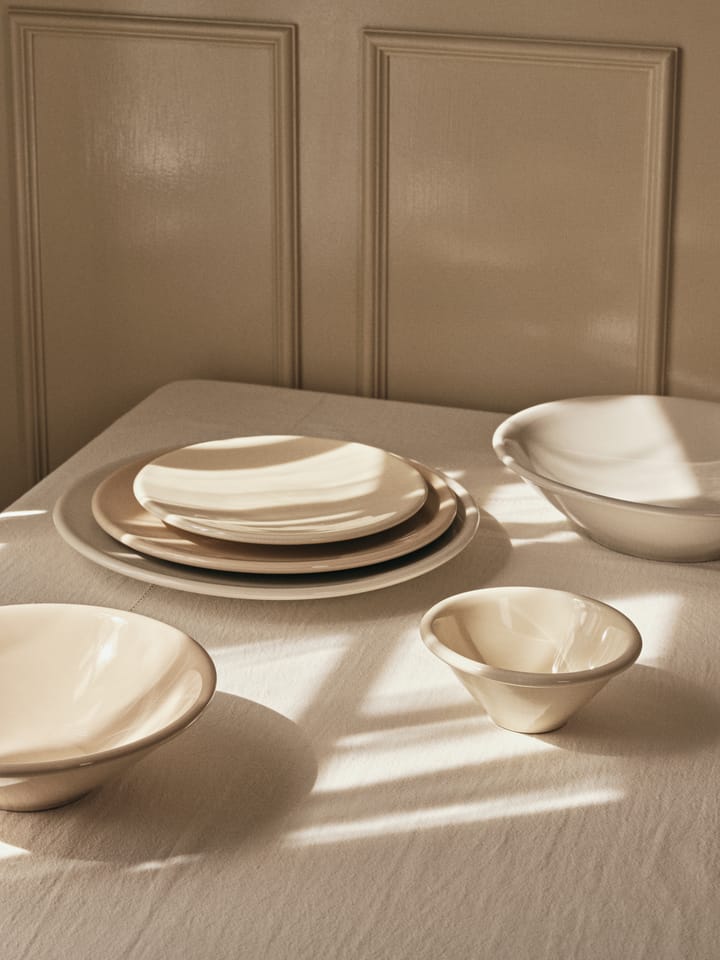 Bandeja de servir Alfredo Ø30 cm, Beige Broste Copenhagen