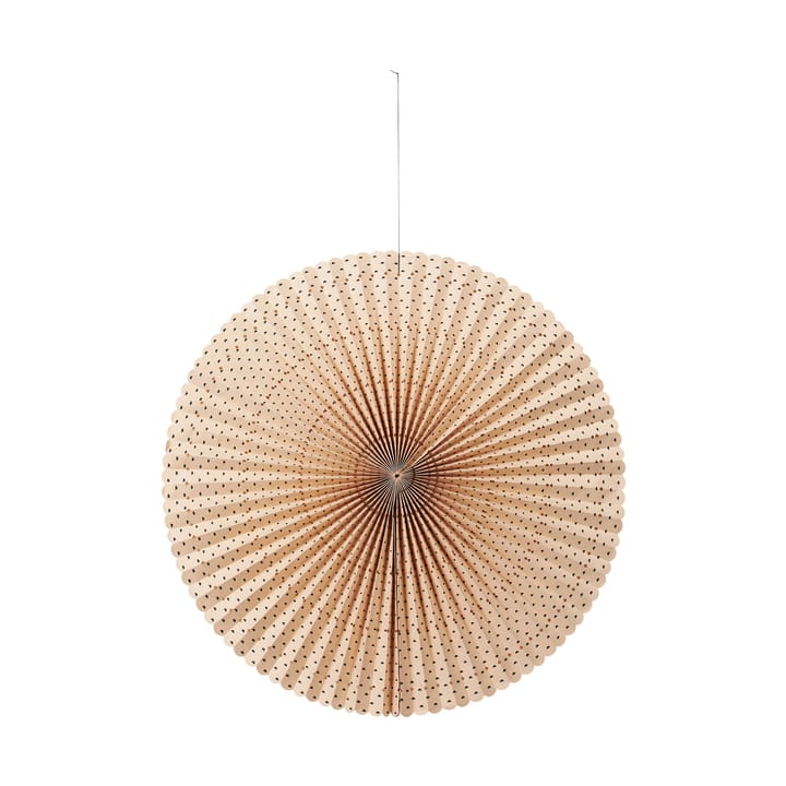 Estrella de adviento Stella rosette L Ø60 cm - Natural-forest green - Broste Copenhagen