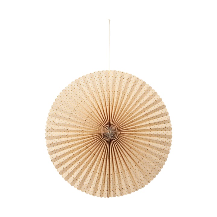 Estrella de adviento Stella rosette L Ø60 cm - Natural-harvest gold - Broste Copenhagen