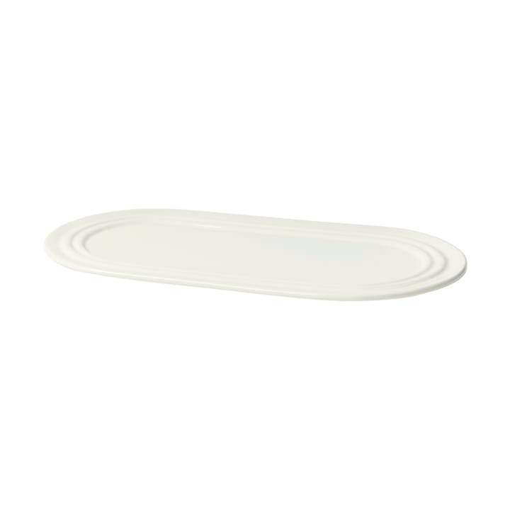 Plato ovalado Stevns 27,5 cm - Chalk white - Broste Copenhagen