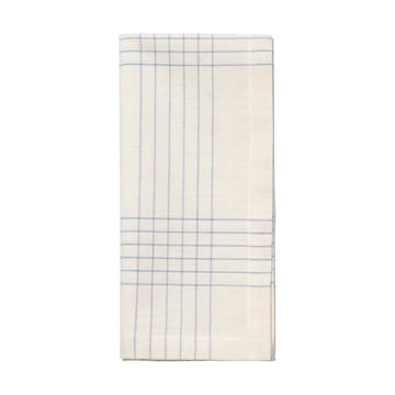 Servilleta de tela Alice 45x45 cm - Dusty blue-natural - Broste Copenhagen