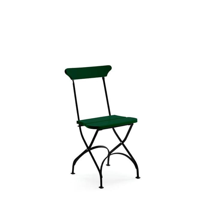 Silla Classic N. 2 - Verde, soporte negro - Byarums bruk