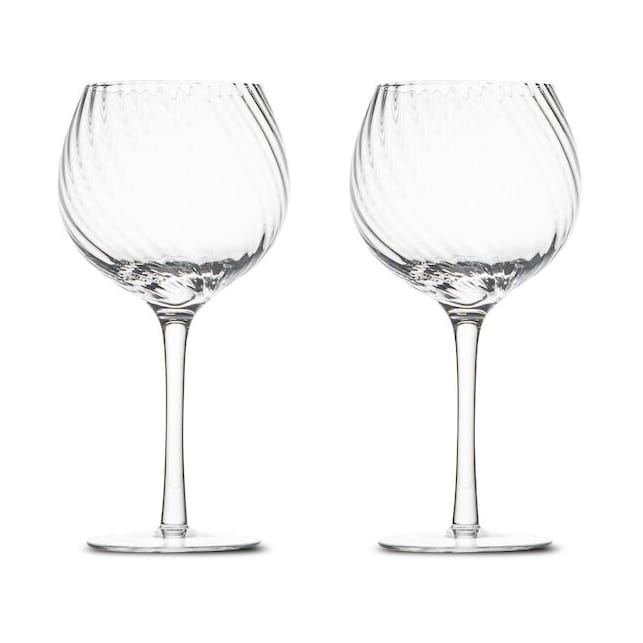 2 Copas de vino Opacity 47 cl - Transparente - Byon