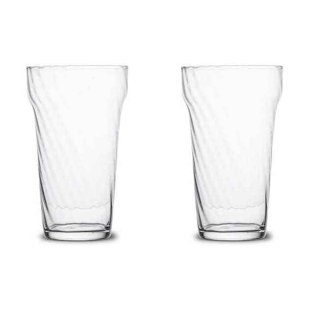 2 Vasos altos Opacity 43 cl, Transparente Byon