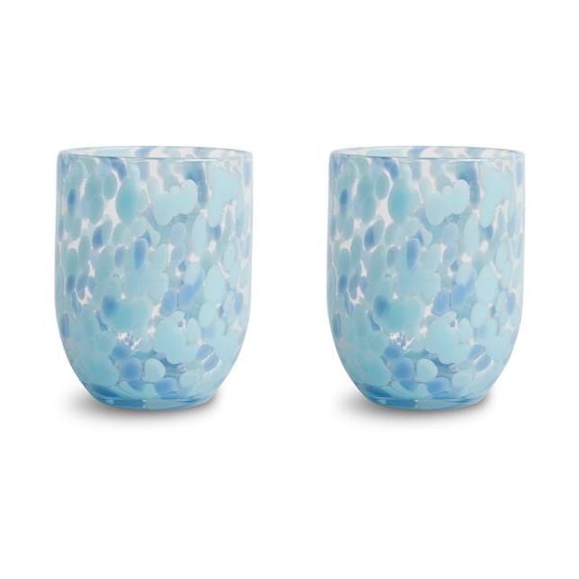 2 Vasos Messy 30 cl - Azul - Byon