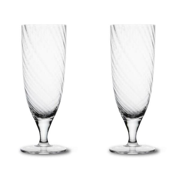 2 Vasos para beber Opacity 37 cl - Transparente - Byon