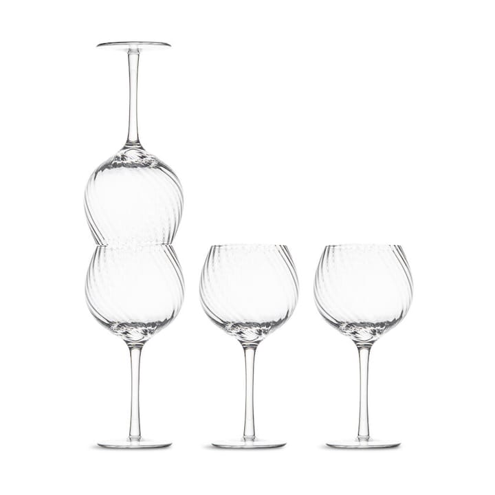 4 Copas de vino Opacity 47 cl - Transparente - Byon