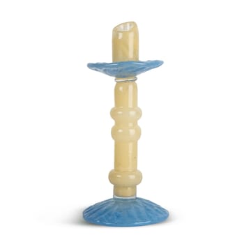 Candelabro Lara M 26 cm - Beige claro-azul claro - Byon