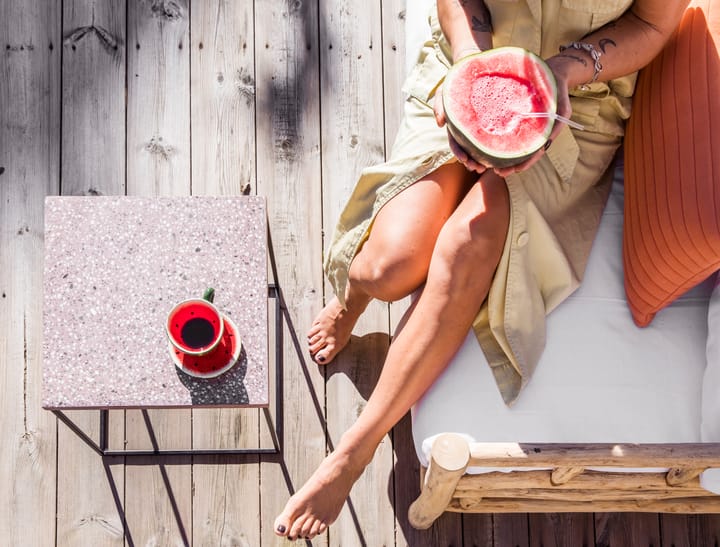 Taza con plato Watermelon, 25 cl Byon