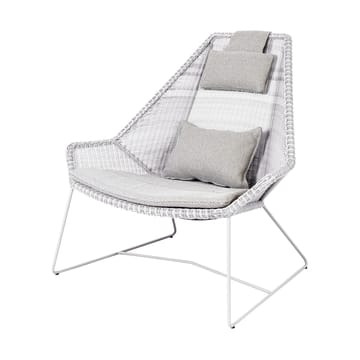 Conjunto de cojines para sillón lounge Breeze respaldo alto - Focus light grey - Cane-line