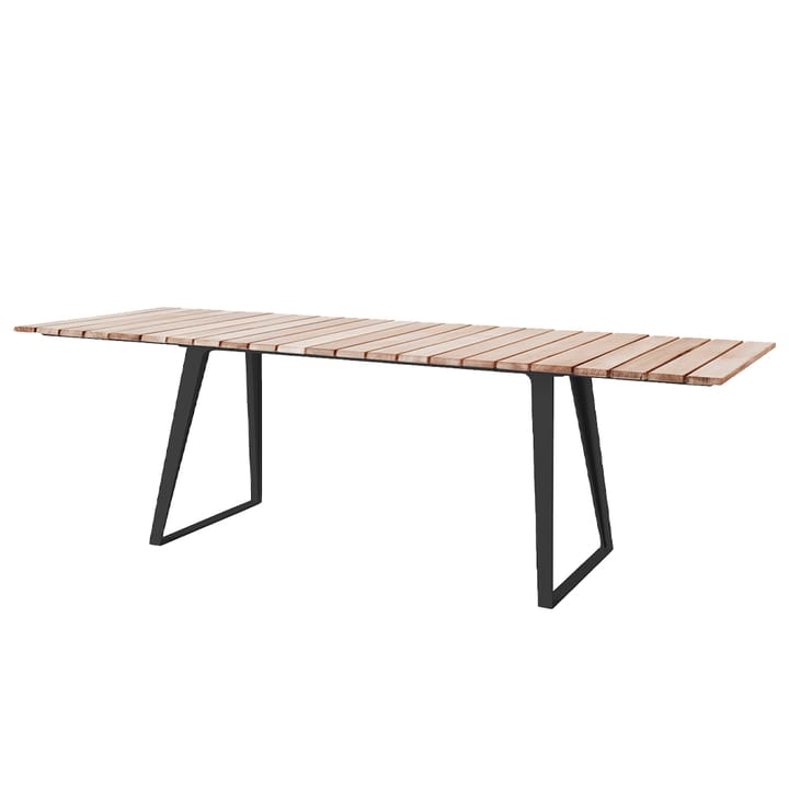 Mesa de comedor Copenhague - Teak, soporte lava grey - Cane-line