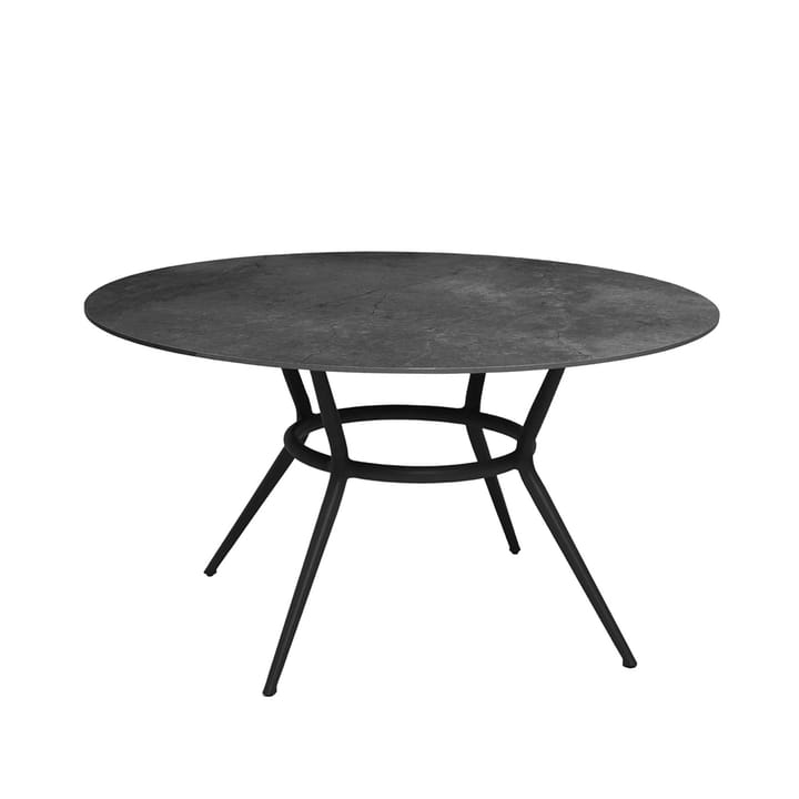 Mesa de comedor Joy redonda - Fossil black-lava grey Ø144 cm - Cane-line