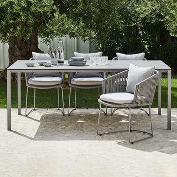 Mesa de comedor Pure - Basalt grey-blanco 200x100 cm - Cane-line