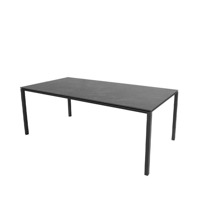 Mesa de comedor Pure - Fossil black-lava grey 200x100 cm - Cane-line