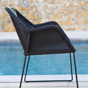 Silla con reposabrazos Breeze - Black - Cane-line