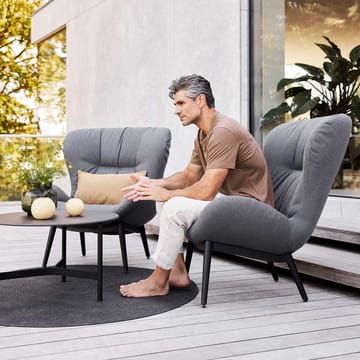 Sillón lounge Serene - Cane-Line airtouch grey - Cane-line